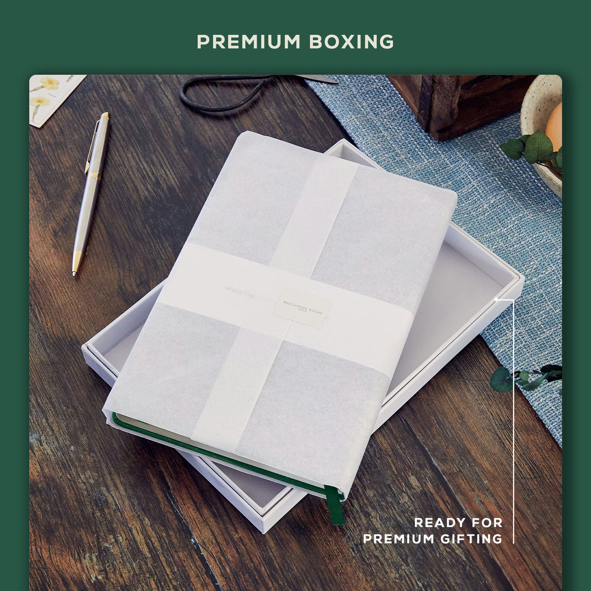 A5 Ruled Notebook - Dartmouth Green