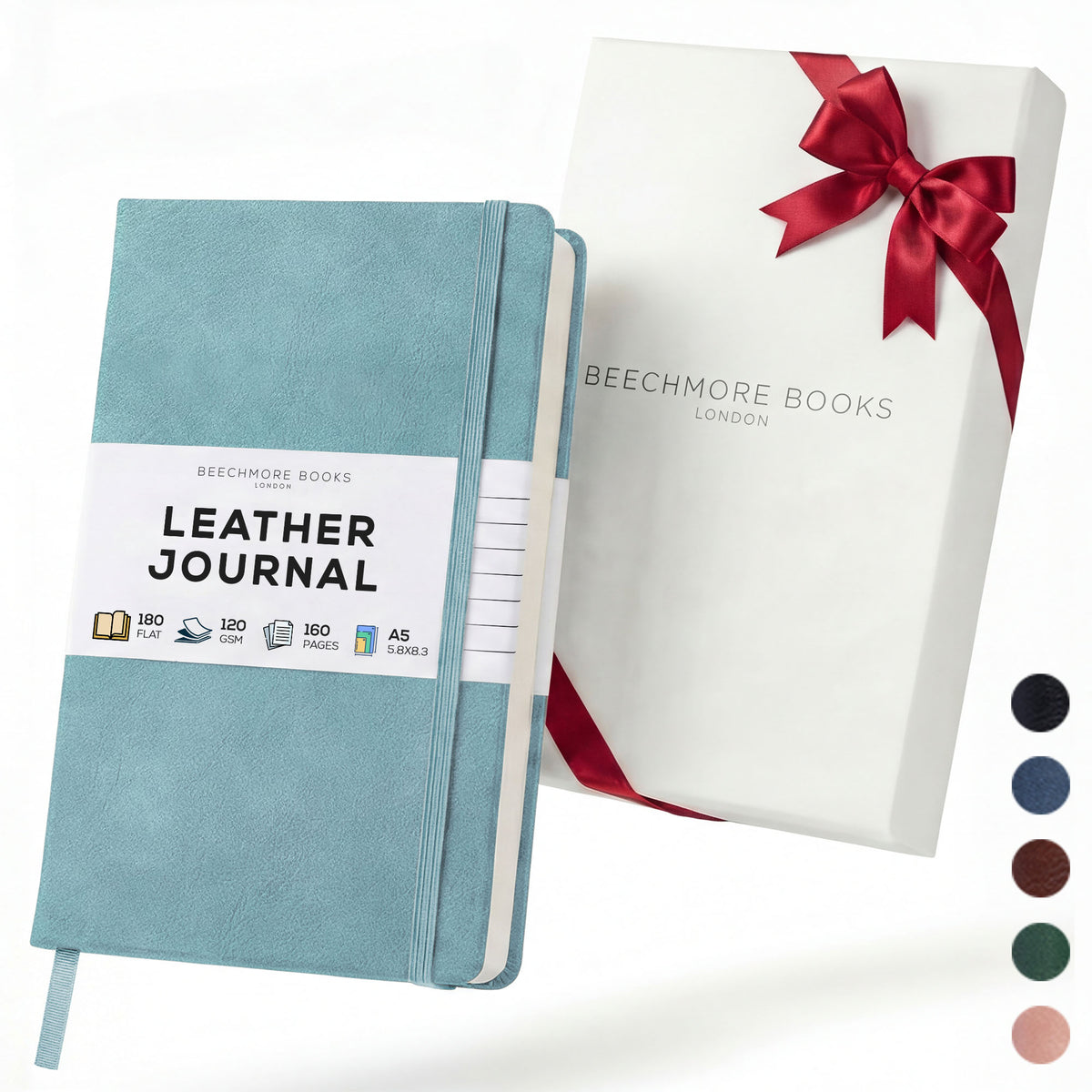 A5 Ruled Notebook - Arctic Teal