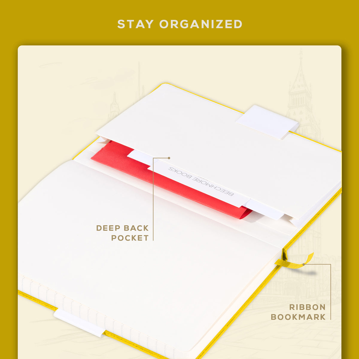 A5 Ruled Notebook - Sunshine Yellow