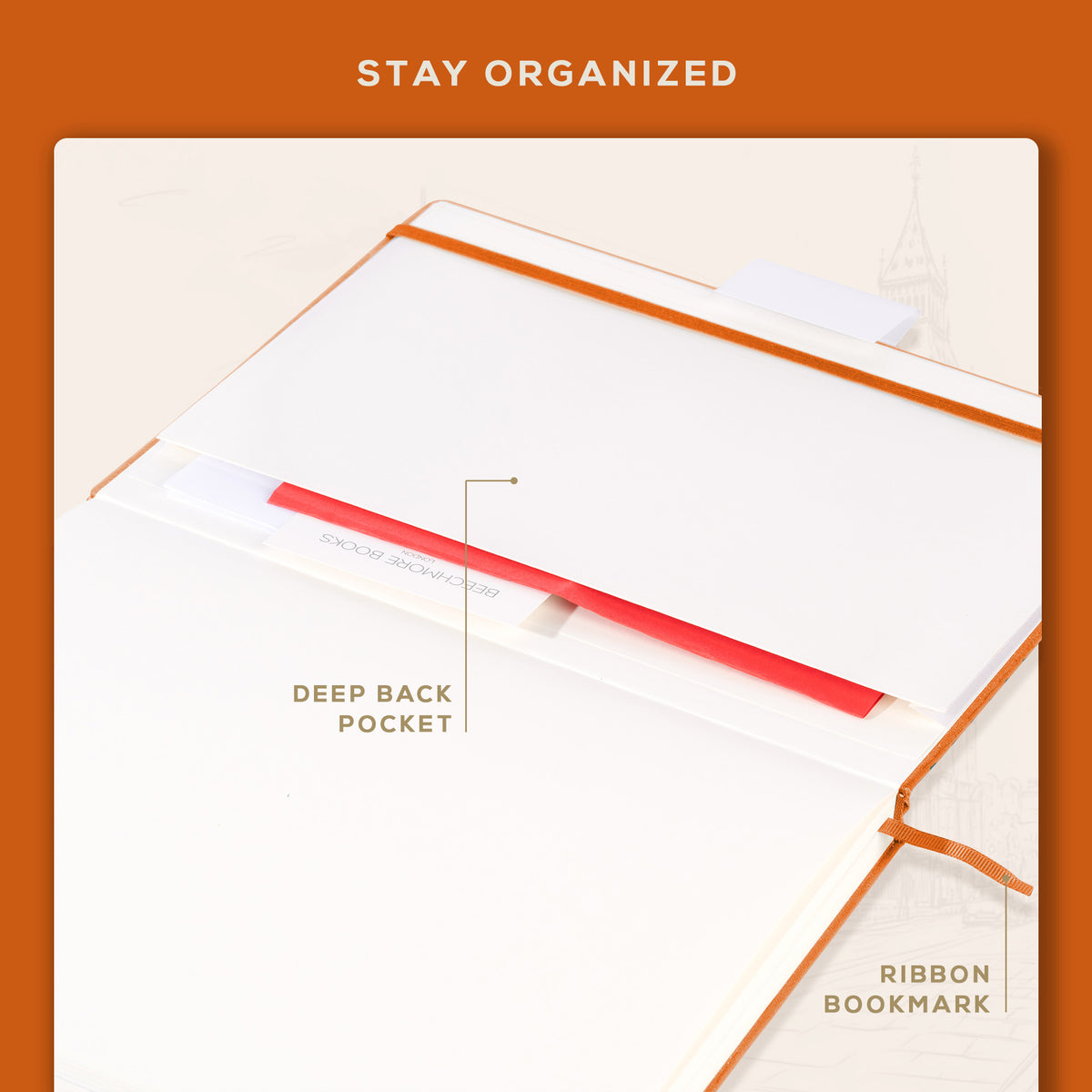 A3 Sketchbook - Orange