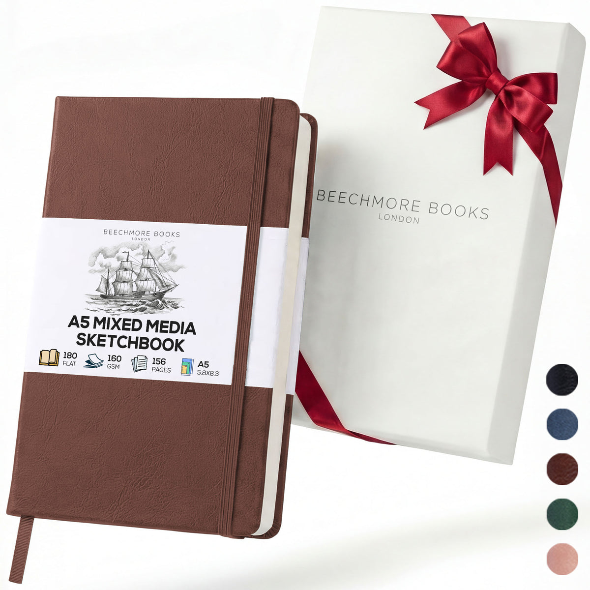 A5 Sketchbook - Chestnut Brown