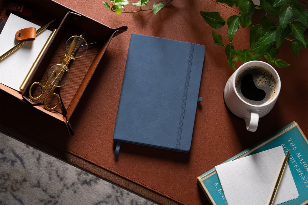 Deep Symphony Blue A5 graph book, inspiring clarity and creativity in mathematical and artistic endeavors.