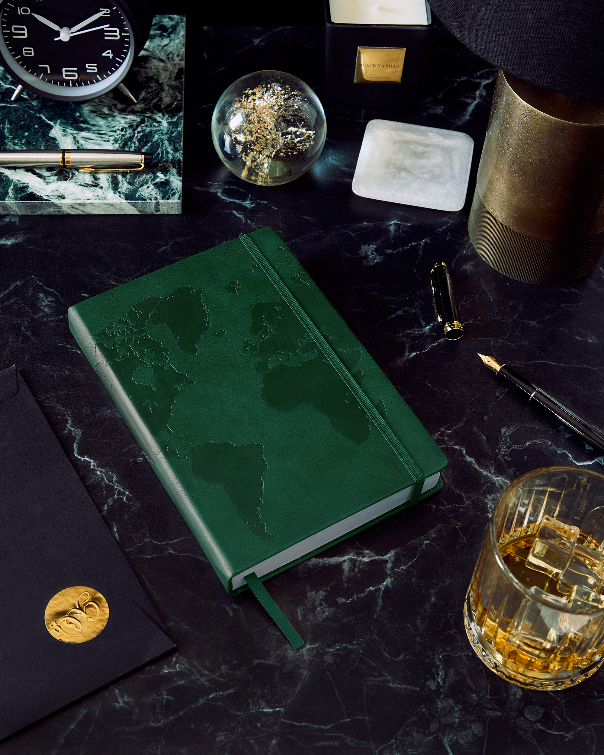 Vibrant Dartmouth Green A5 travel diary, your ally in navigating the world's greenest corners.