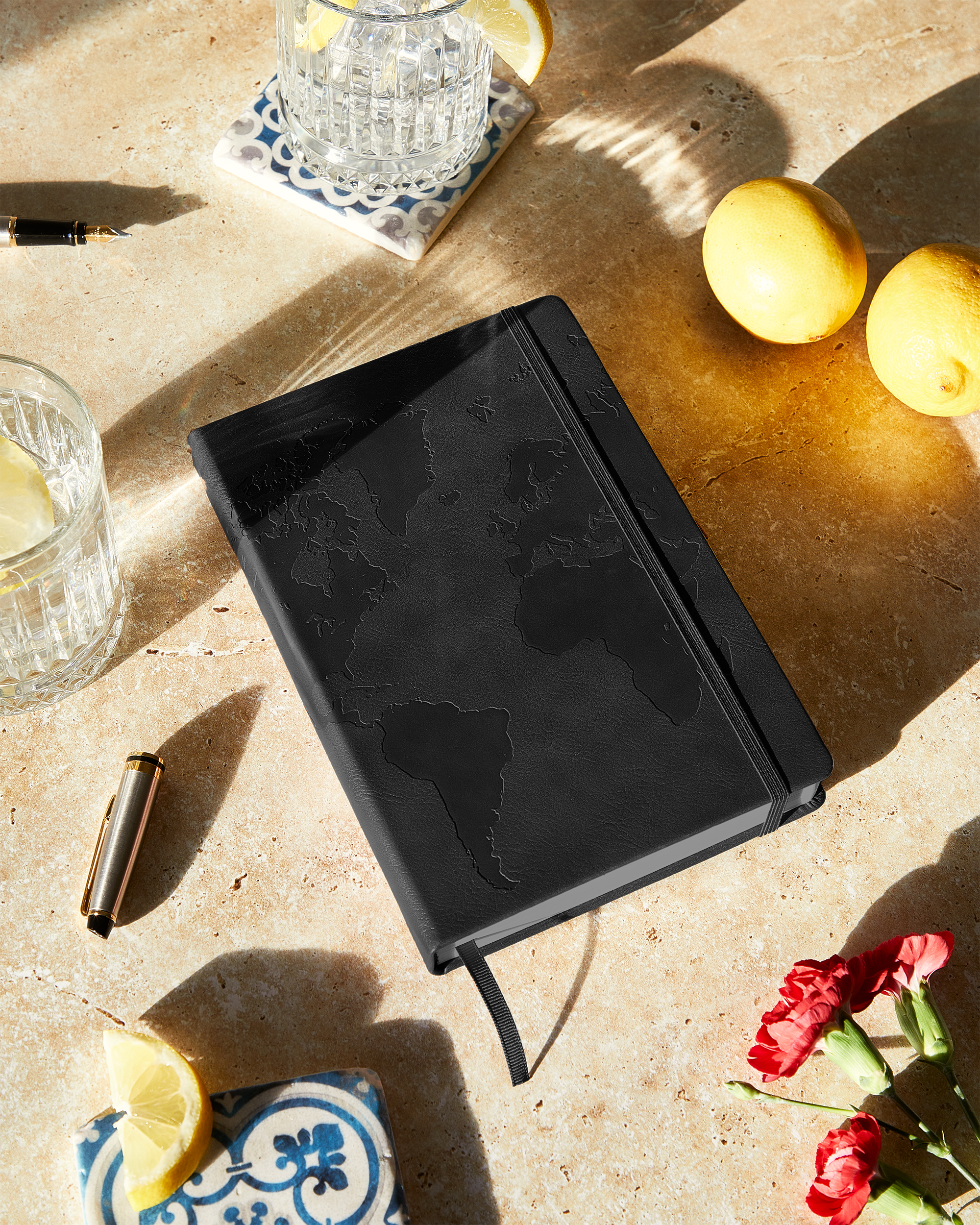 Charcoal Black A5 Beechmore planner, your go-to companion for urban and wilderness explorations.