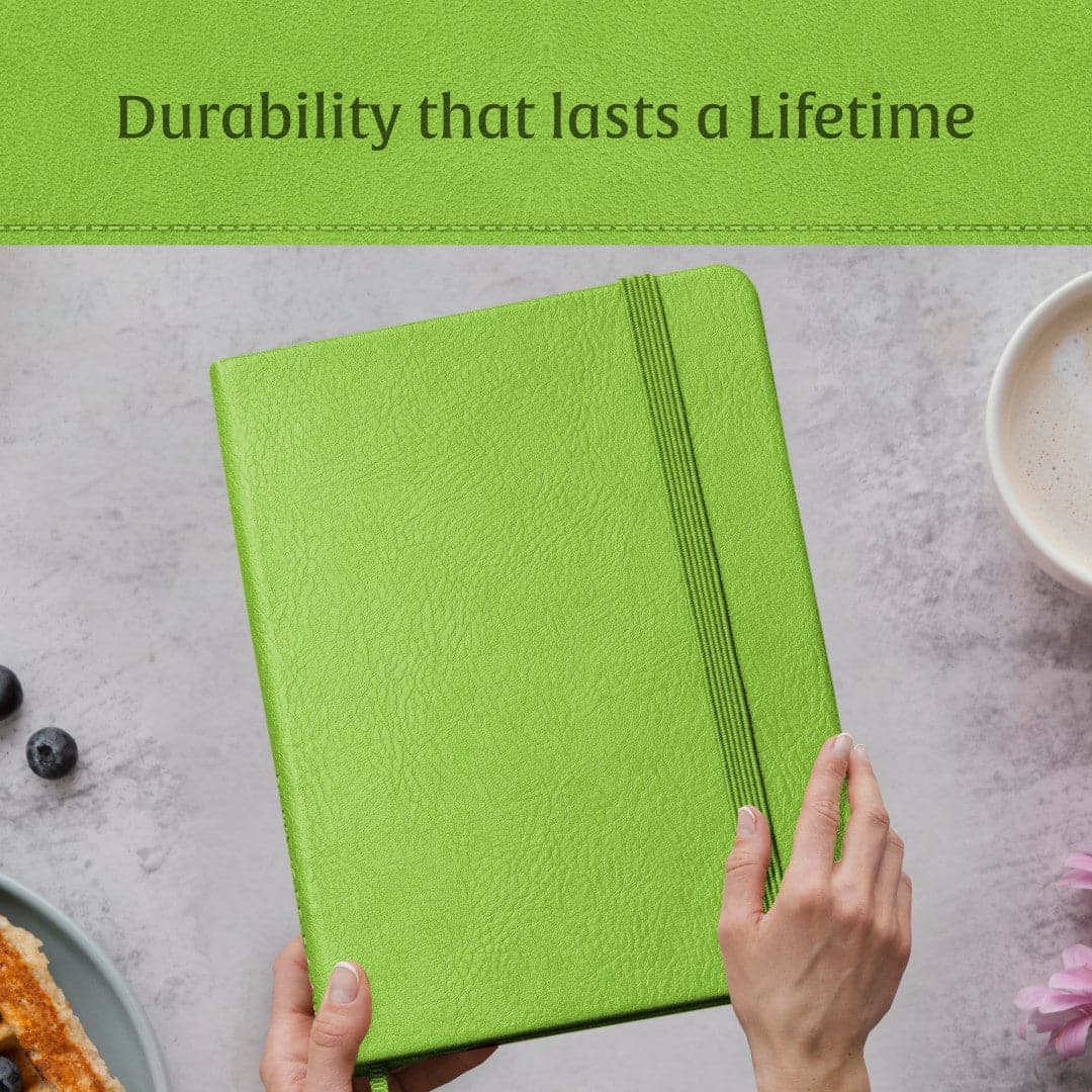 Let creativity flow with the Beechmore A4 Ruled Notebook in Bright Lime, where each page stands out as much as your brightest ideas.