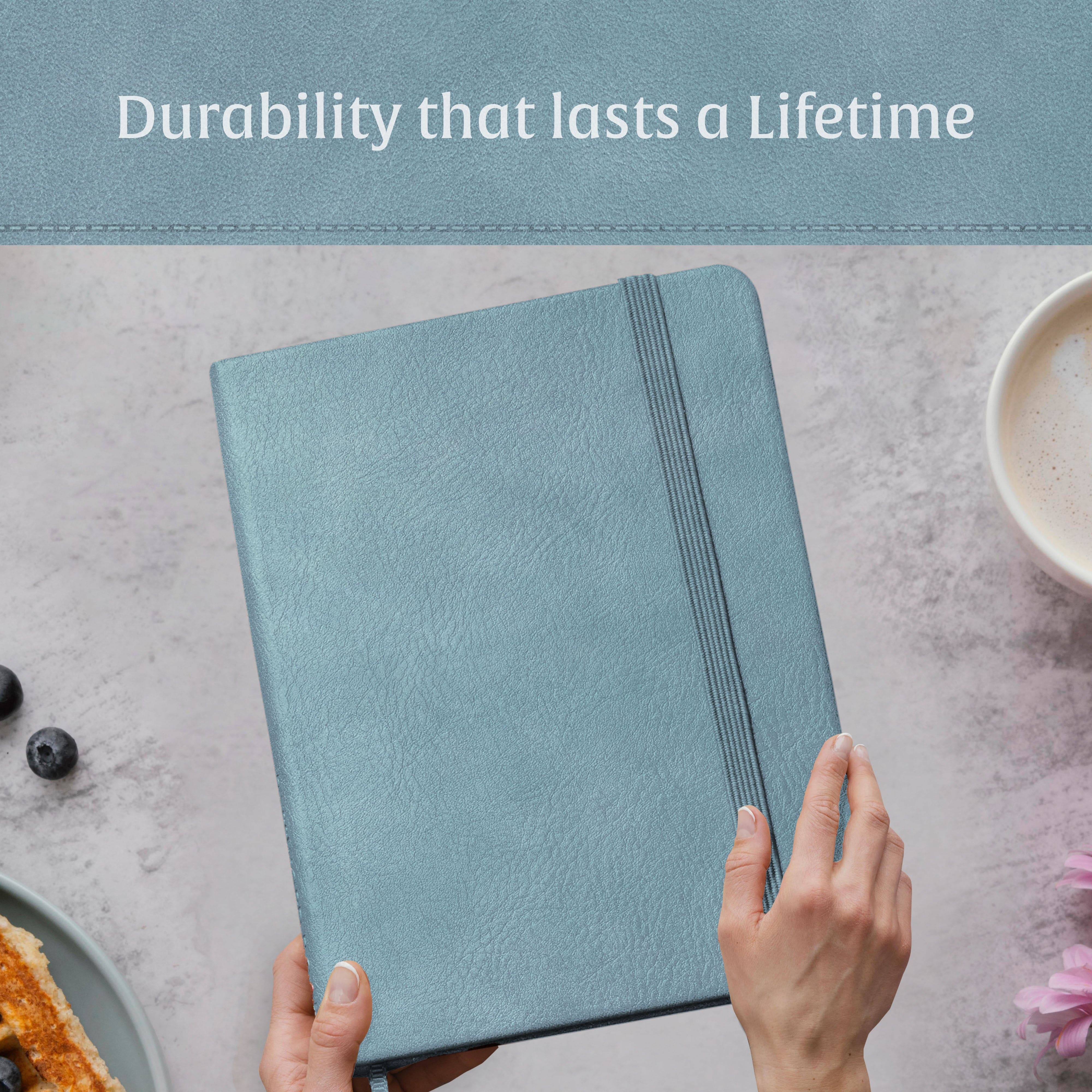 Immerse yourself in the refreshing Arctic Teal A4 Ruled Notebook by Beechmore, where each line invites clear and focused thoughts.