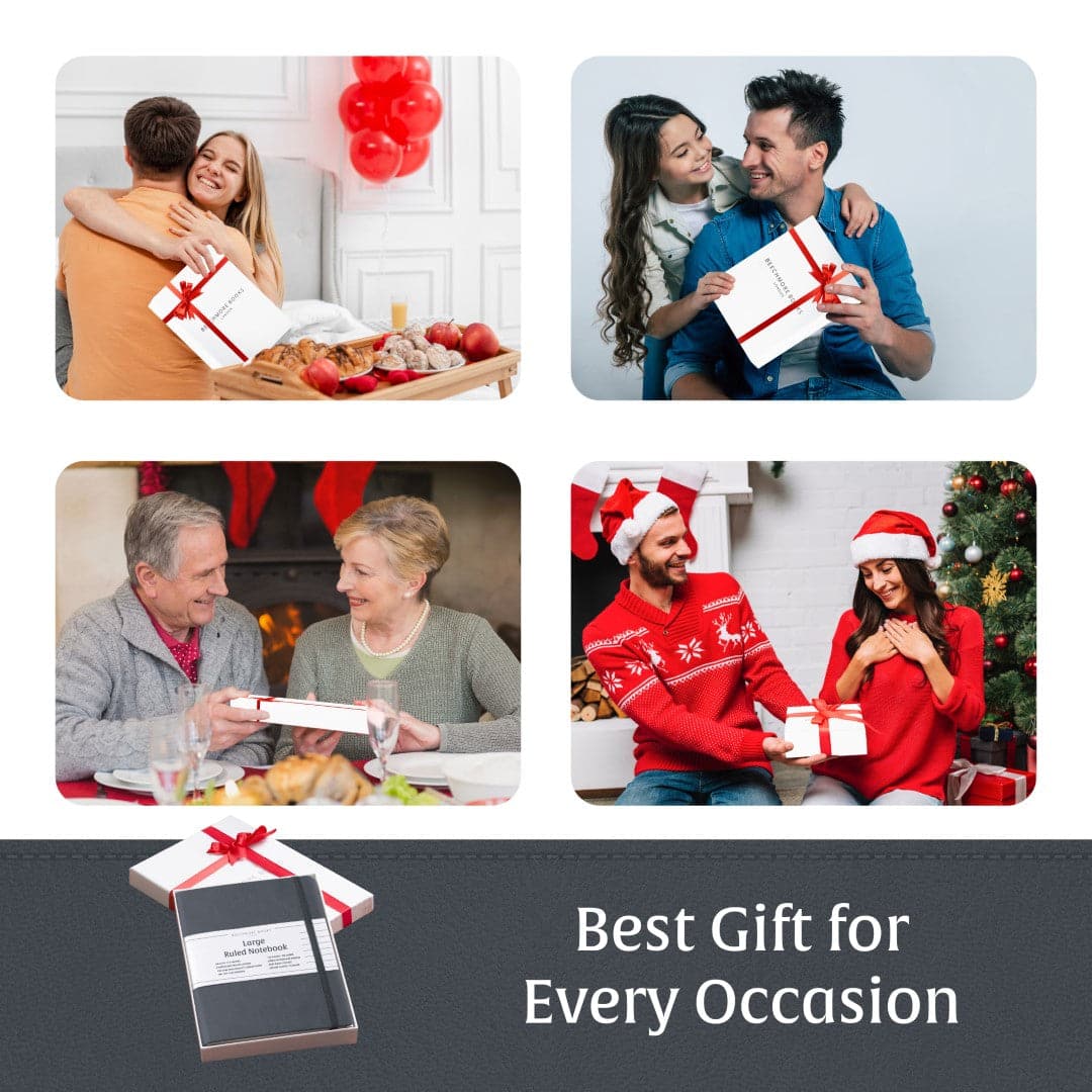 The Beechmore A4 Ruled Notebook in Graphite Grey is your portal to efficient writing, featuring a cover as refined as the thoughts it holds.