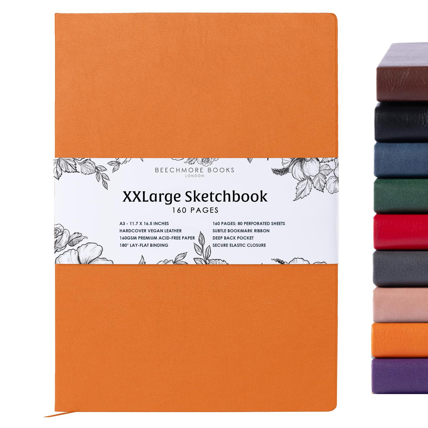 A3 Sketchbook - Orange