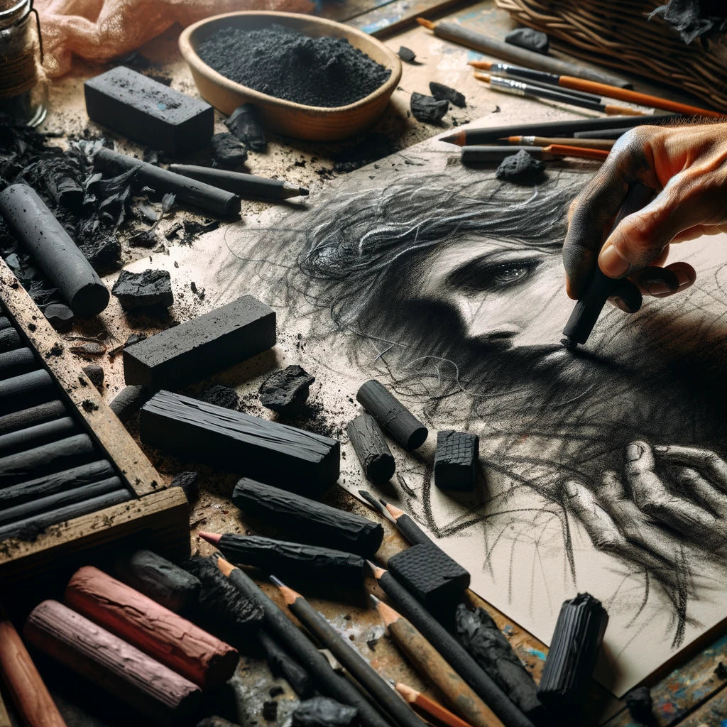 Drawings Medium Why is Charcoal a Limited Drawing Medium? Pros & Cons - Beechmore Books