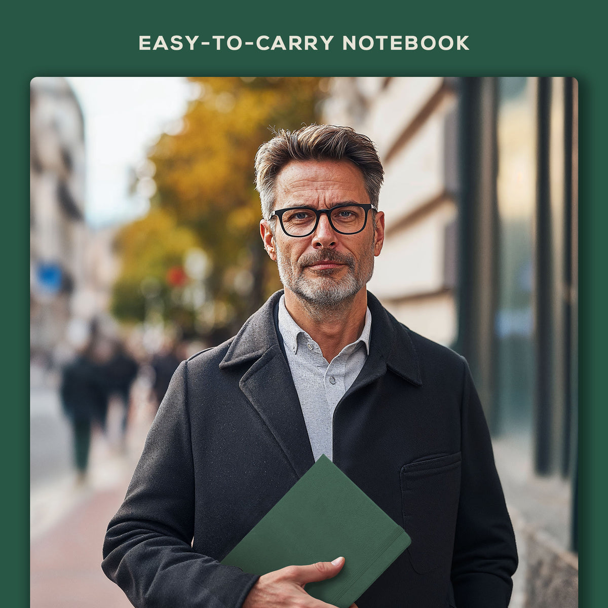 A5 Ruled Notebook - Dartmouth Green