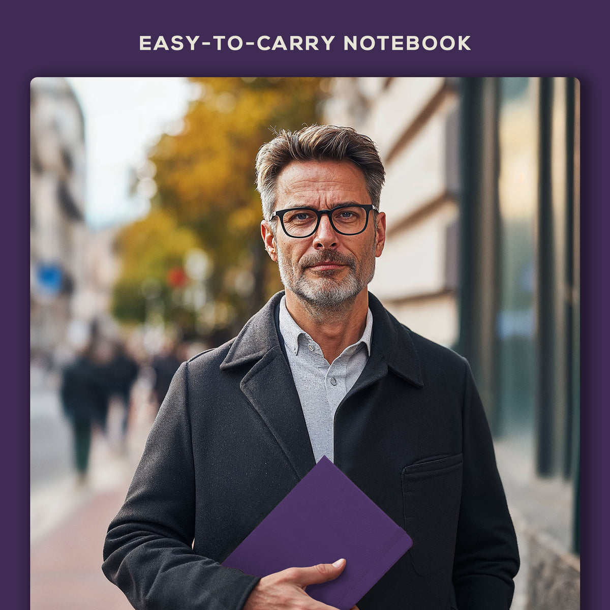 A5 Ruled Notebook - Royal Plum