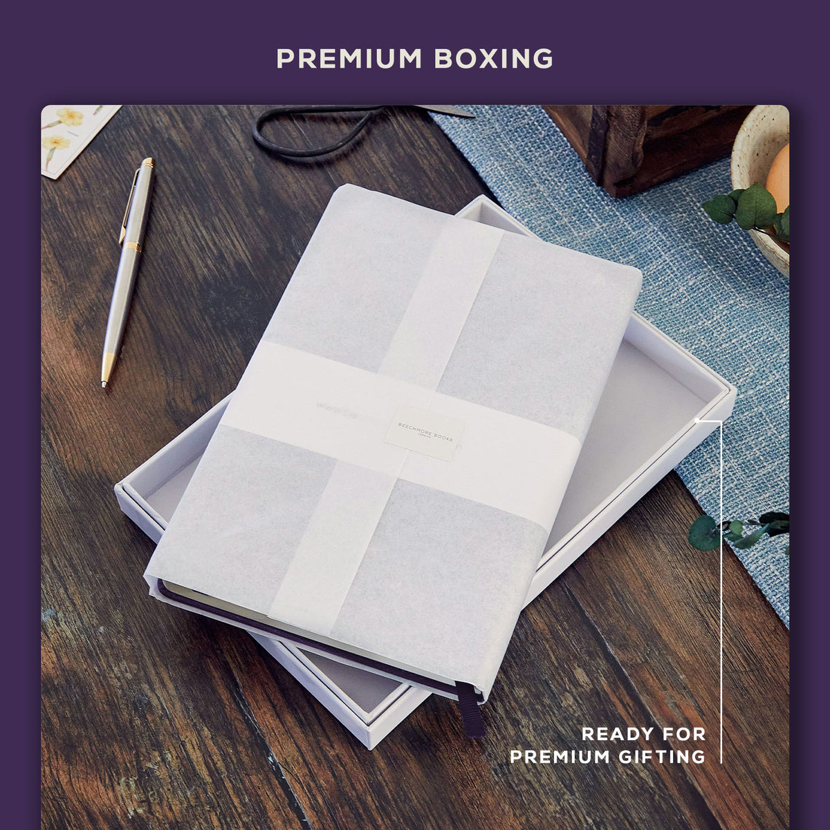 A5 Ruled Notebook - Royal Plum