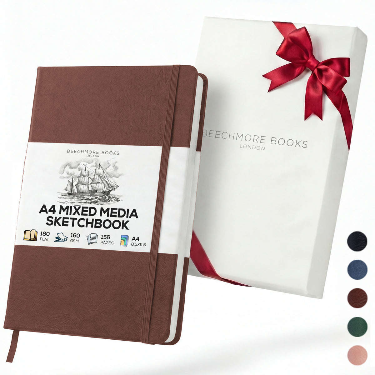 A4 Sketchbook - Chestnut Brown