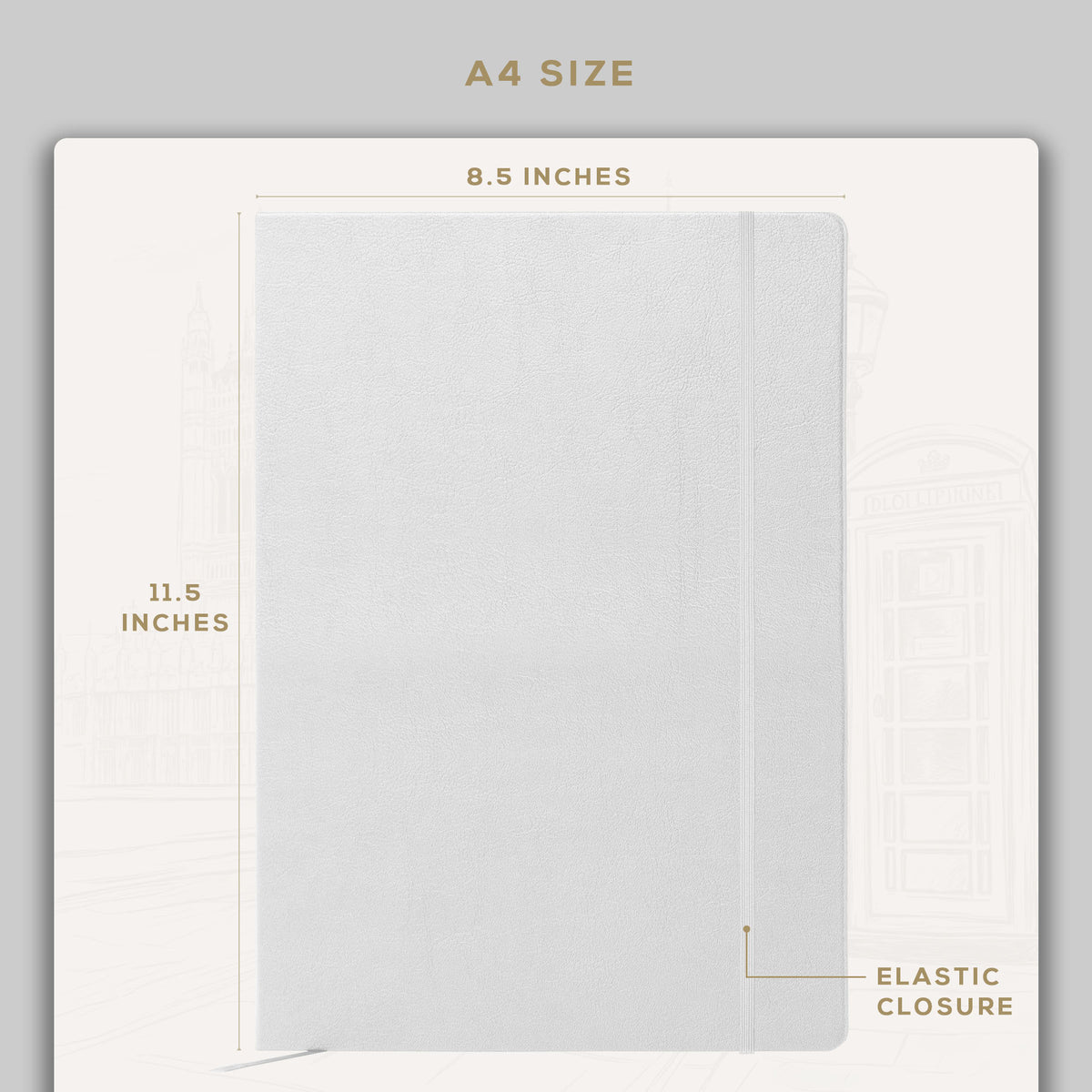 A4 Ruled Notebook - Snow White