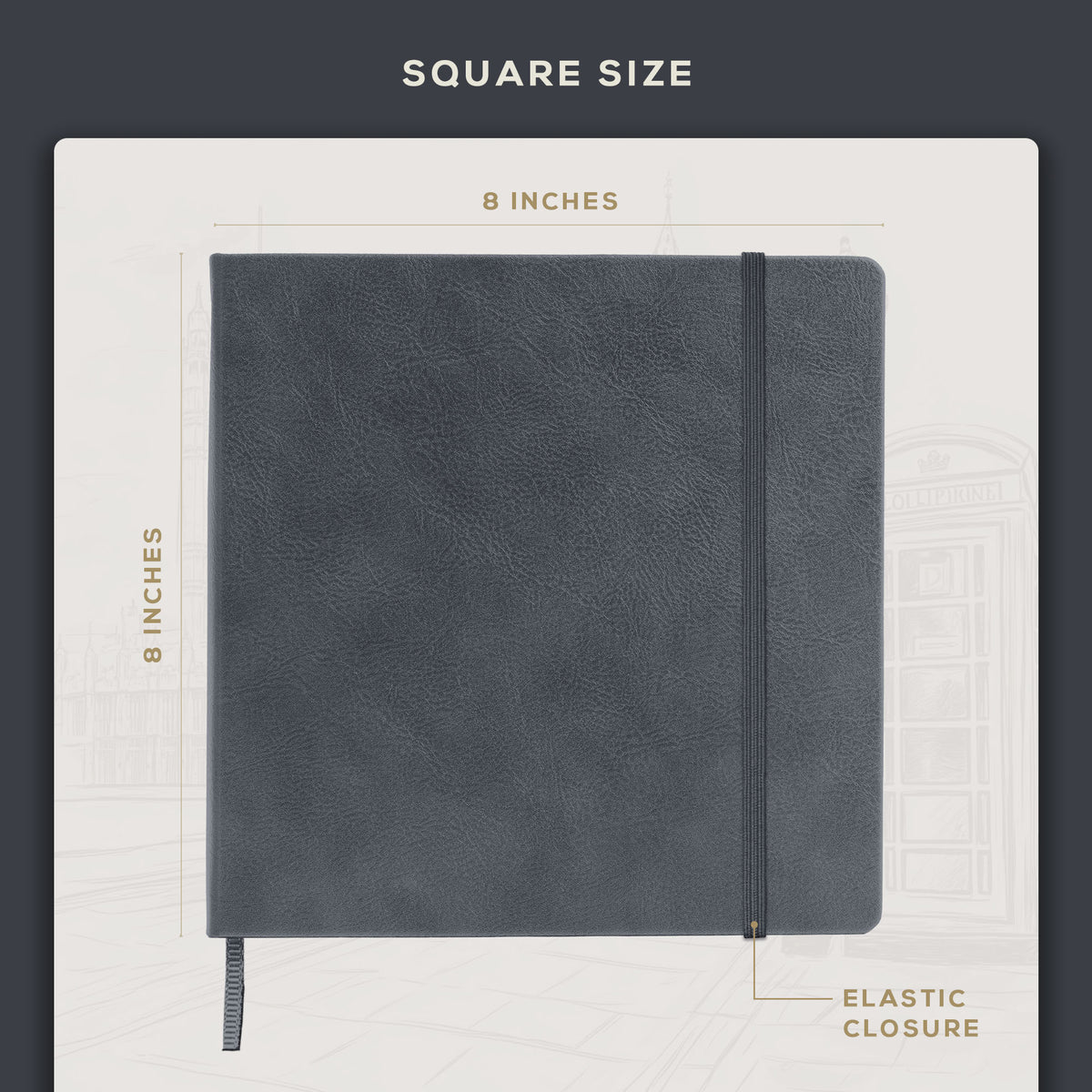 Art Square Sketchbook - Graphite Grey