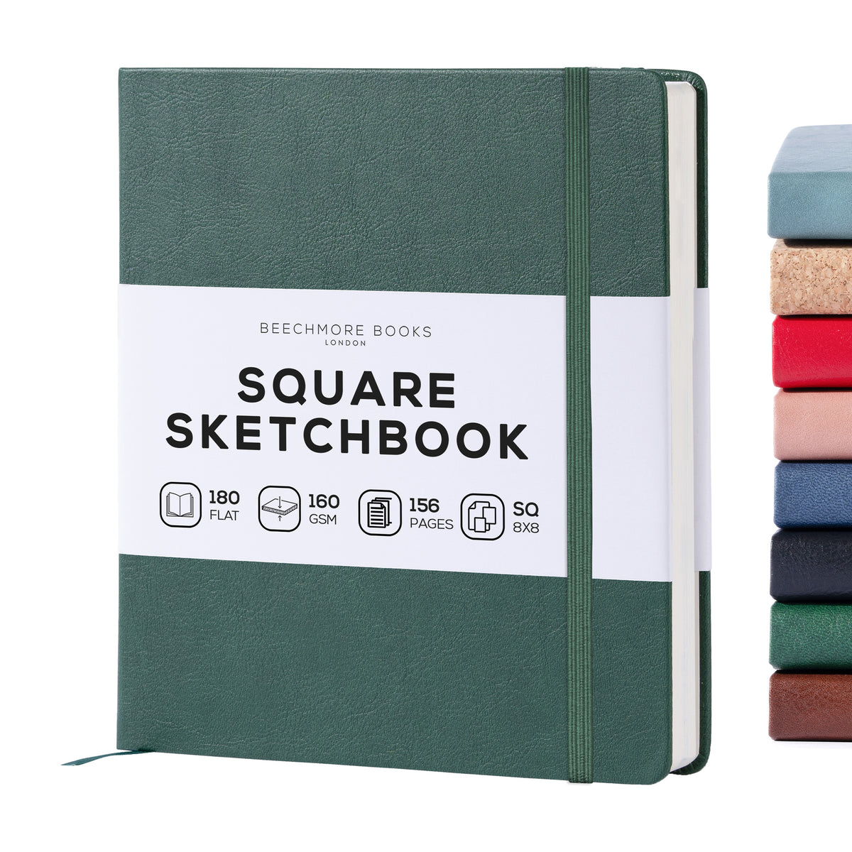 Art Square Sketchbook - Dartmouth Green