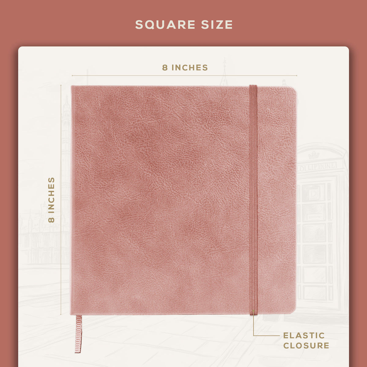 Art Square Sketchbook - Rose Wood