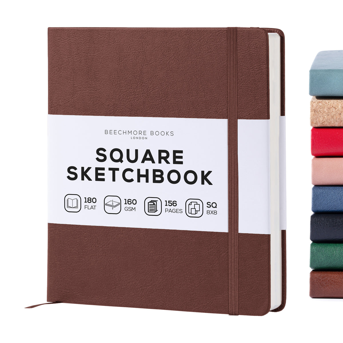 Art Square Sketchbook - Chestnut Brown