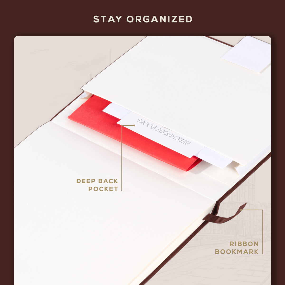 Art Square Sketchbook - Chestnut Brown