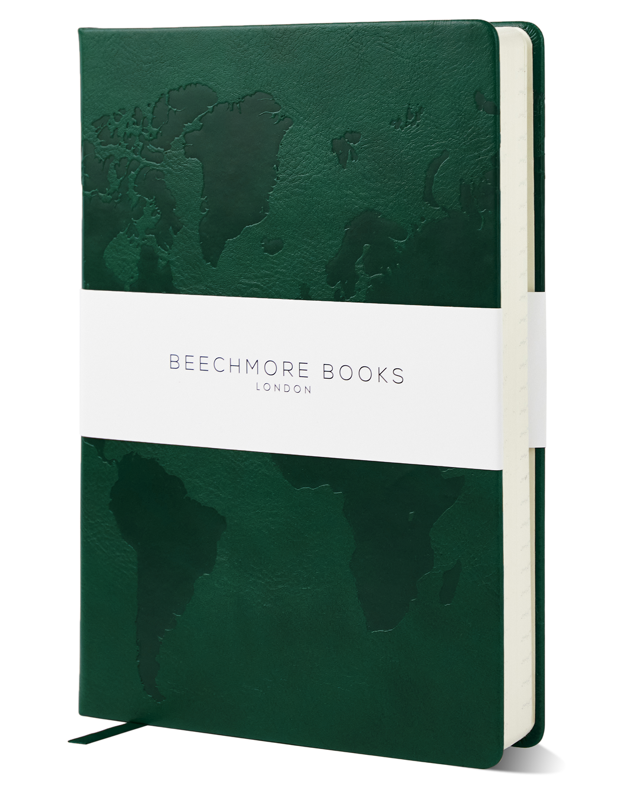 Dartmouth Green A5 travel planner by Beechmore, bringing the vibrancy of nature to your travel plans.