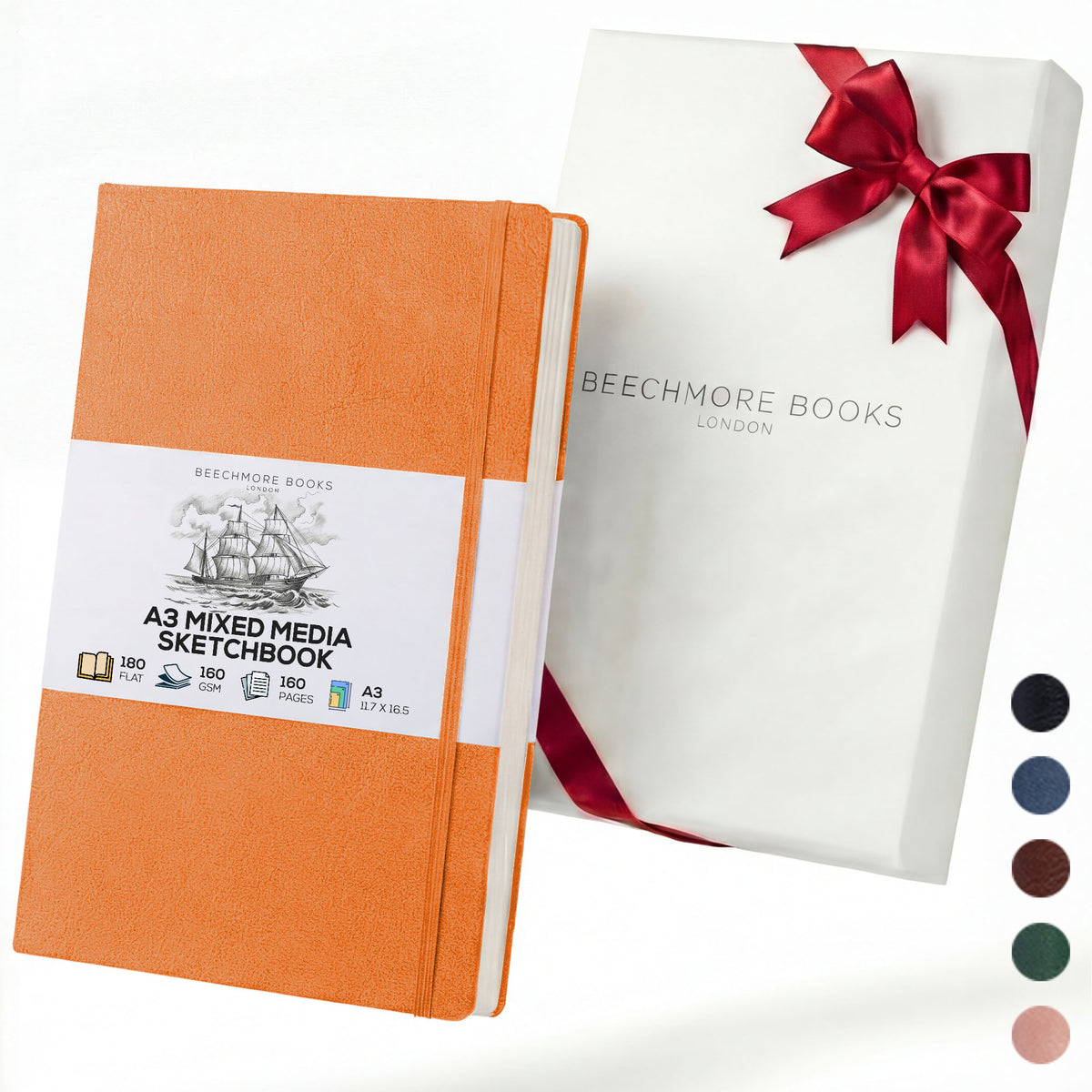 A3 Sketchbook - Orange