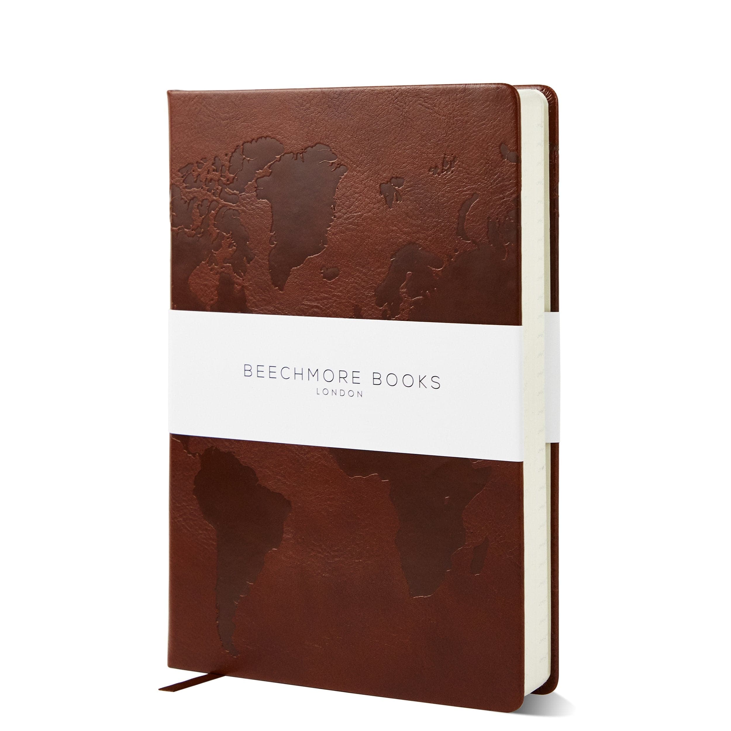 Warm Chestnut Brown A5 travel planner, echoing the earthy tones of undiscovered trails.
